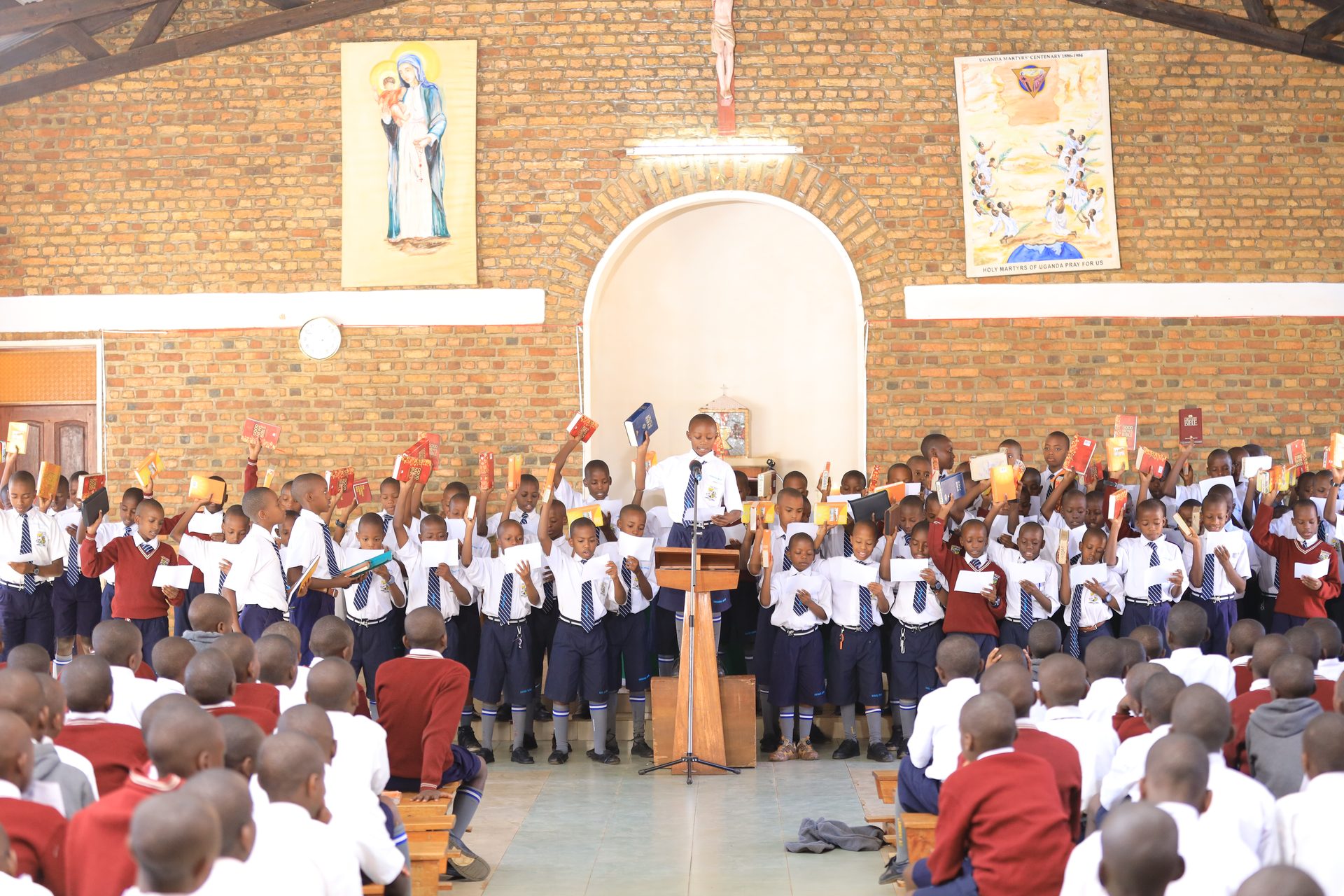 The swearing in ceremony of new leadership and hand over