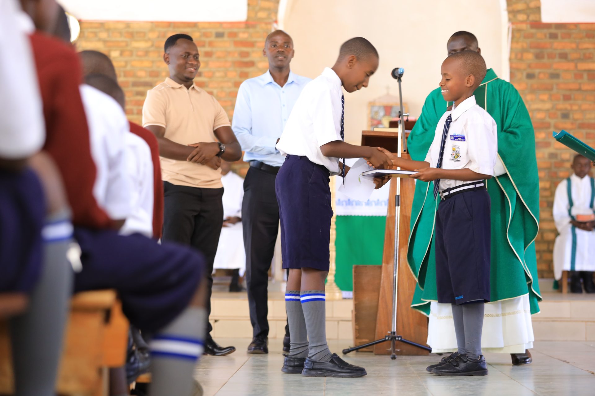 The swearing in ceremony of new leadership and hand over