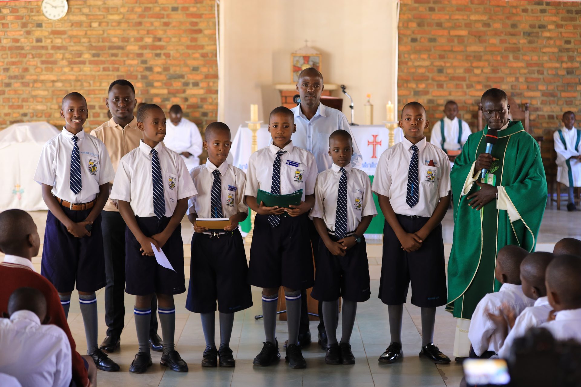 The swearing in ceremony of new leadership and hand over